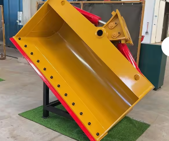 High quality excavator cleaning bucket 20-25 ton model, universal thickened wear-resistant steel plate, available in stock at Construction Machinery Home