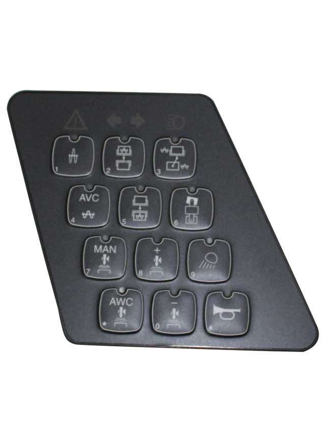 Dynapac CC624 touch screen