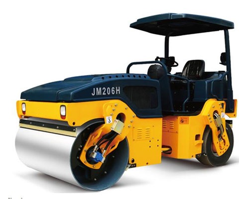 JM206H Full Hydraulic Tire Combined Vibratory Roller