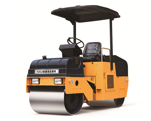 YZC2 DOUBLE DRUM VIBRATORY ROAD ROLLER