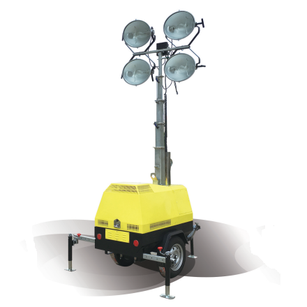 4VA4000 Trailer type mobile lighting vehicle