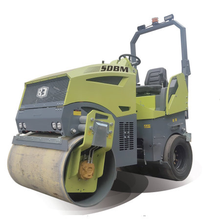 BM3500 Double steel wheel seat roller