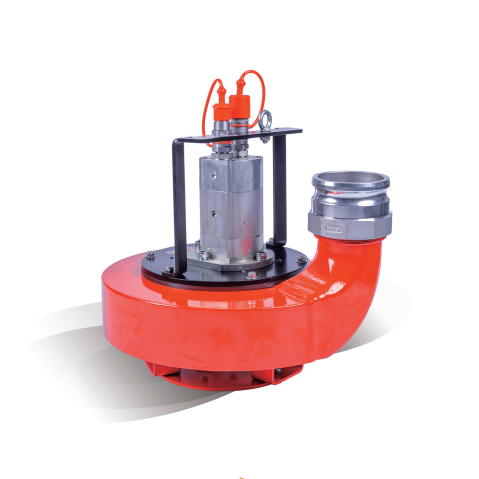 Placement type Hydraulic slurry pump