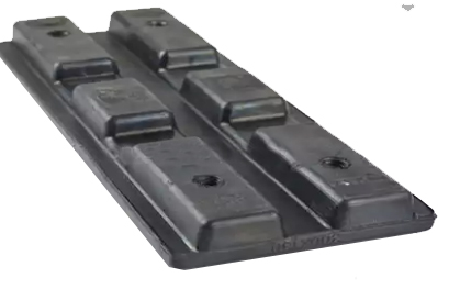 rubber tracks pad for mini digger excavator Armored car Asphalt  