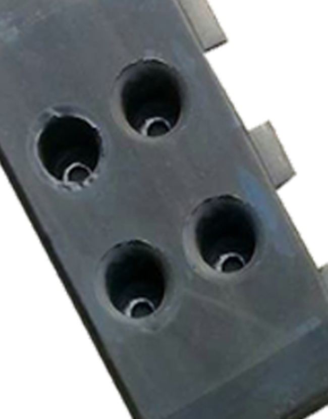  Rubber Track Pads P/N 4624701852 for  S1700/S1800