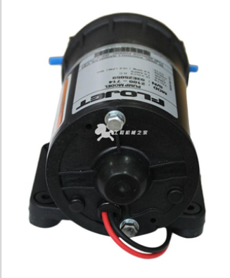 Flojet water pump for vibratory road roller