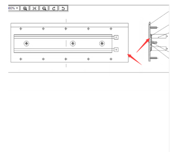 XCMG paver left telescopic bottom plate part number 201319202