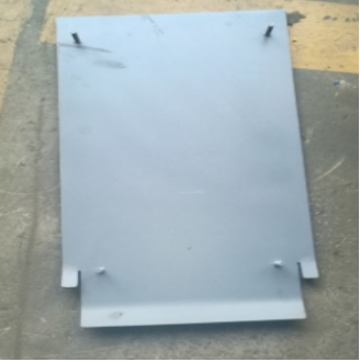 XCMG paver front bottom plate welding part number 200603866