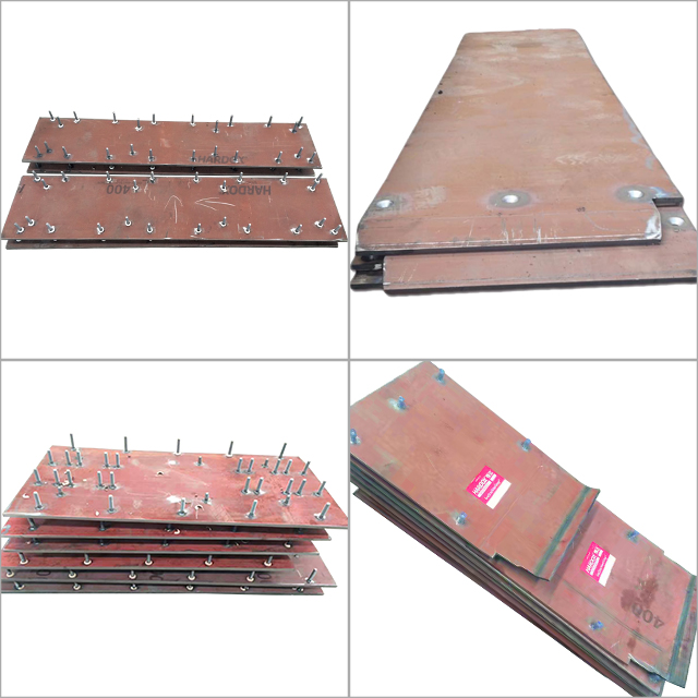 XCMG paver left foundation slab part number 201322631