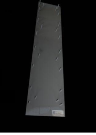 XCMG paver left foundation slab part number 201308695