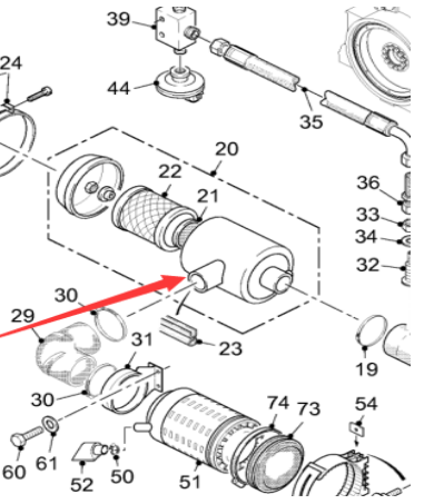  air filter outer core part number 194179