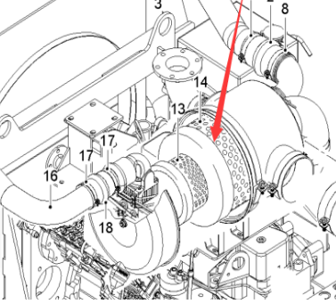  milling machine W50H/W55H air filter kit part number 2306480/99
