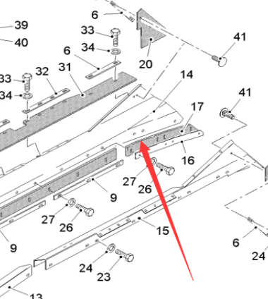  milling machine primary rubber deflector part number 112499