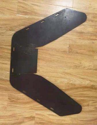 The part number of rubber baffle at the discharge port of  milling machine is 2436780