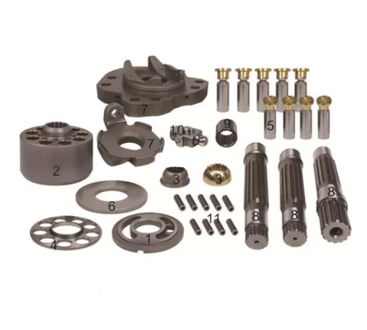 SA1142-00012 Hydraulic Excavator Parts For EC210 K3V112DT Kawasaki Pump Parts