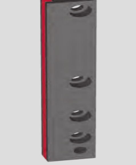  rear door scraper left part number 44638