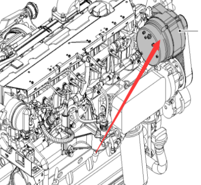  milling machine alternator part number 164968