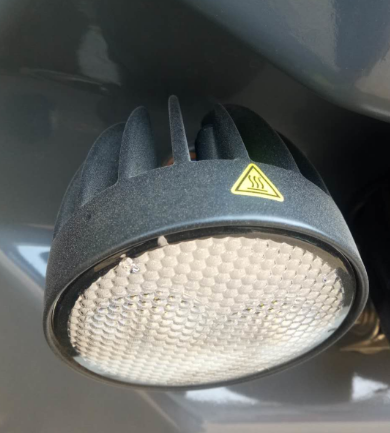  milling machine work light part number 2481685