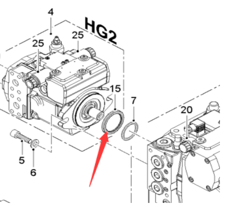  milling machine hydraulic pump oil seal part number 87708