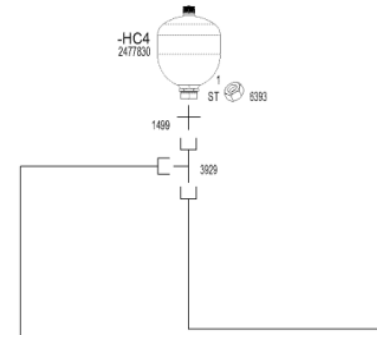 milling machine milling hub accumulator part number 2477830