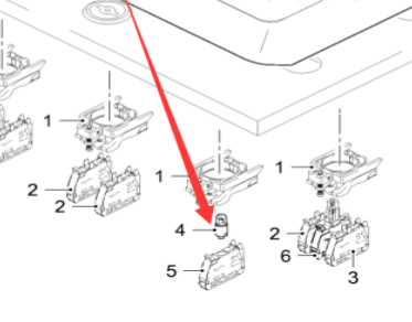  Pavement Milling Machine Warning Lamp Bulb Part No. 9556