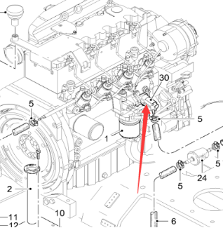  milling machine oil pump part number 2064987
