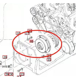  milling machine hydraulic pump drive coupling part number 2105207