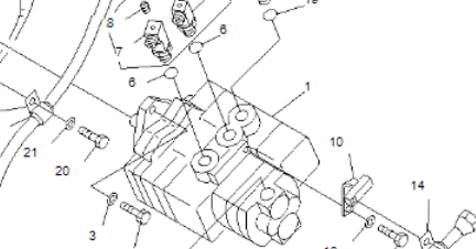 Belparts PC50UU-2 Komatsu Excavator Hydraulic Pump 20U-60-21210 Main Pump