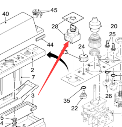  planer cam switch part number 75016