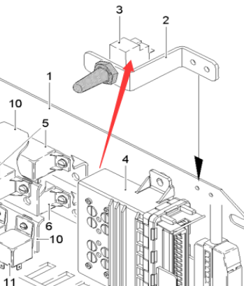  milling machine turnover switch part number 160366