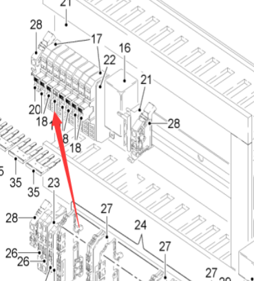  milling machine self-recovery fuse 25A Part No. 172549