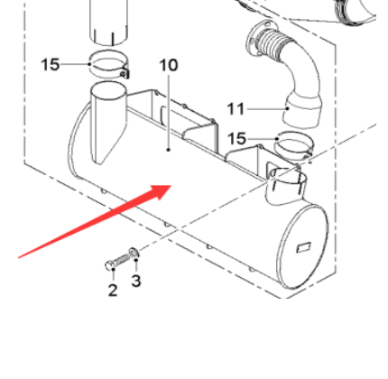  milling machine silencer part number 2048512