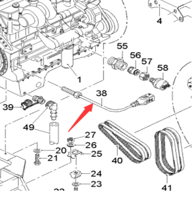  Milling Machine Speed Sensor Part Number 120680