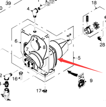  Pavement Milling Machine Hydraulic Water Injection Pump Part No. 34979