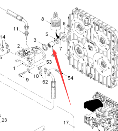  Pavement Milling Machine Pump Connection Bushing Part No. 50432