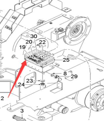  Pavement Milling Machine Power Fuse 32V Part Number 2107349