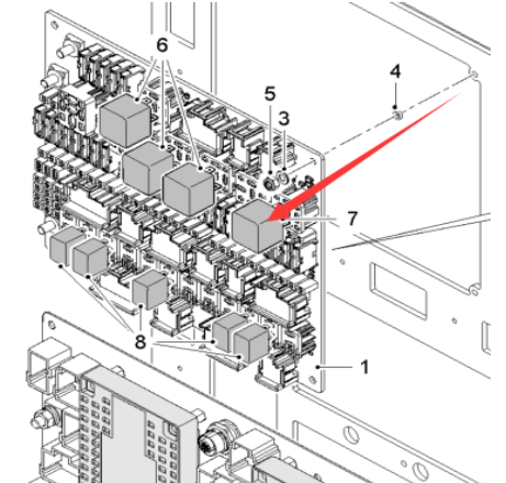  Pavement Milling Machine Time Relay Part Number 2484336