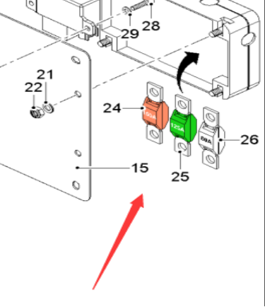 Pavement Milling Machine Milling Machine Fuse 32V Part Number 2107359
