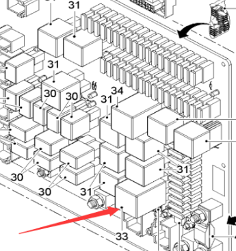  Pavement Milling Machine Relay 24V DC Part Number 2304471