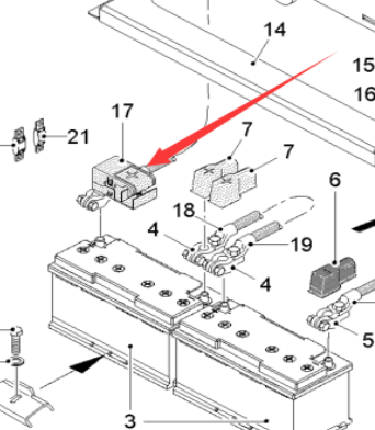  Pavement Milling Machine Fuse 32V Part Number 2110332