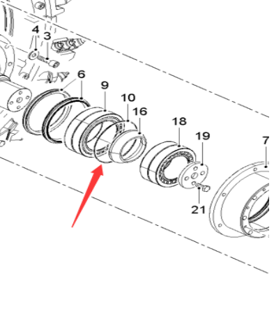  Pavement Milling Machine O-ring Seal Part Number 115254
