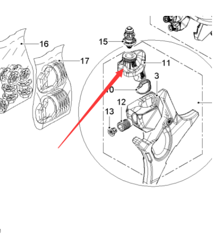  Pavement Milling Machine Standard Bit D25 Part No. 151711