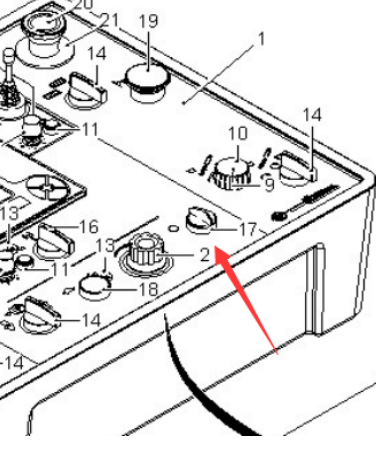  road milling machine front component part number 144251