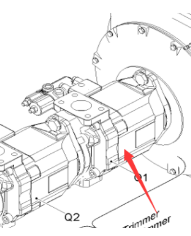 Road Milling Machine Q1 Hydraulic Pump Part Number 190968