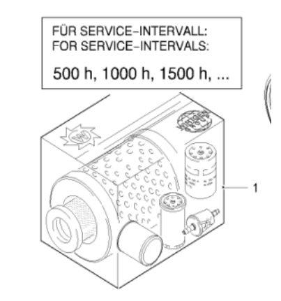  W50 Milling Machine Maintenance Package Part Number 2089191