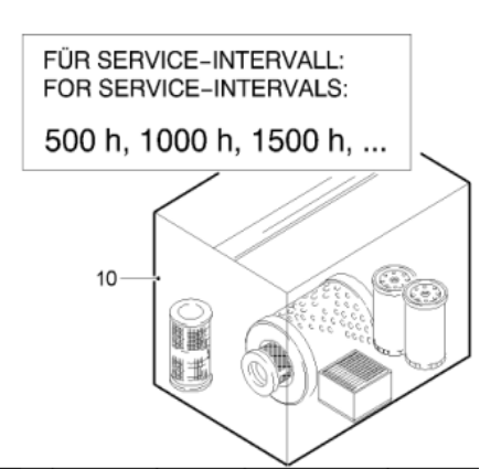  W1900 Milling and Planer Maintenance Package Part Number 2586907