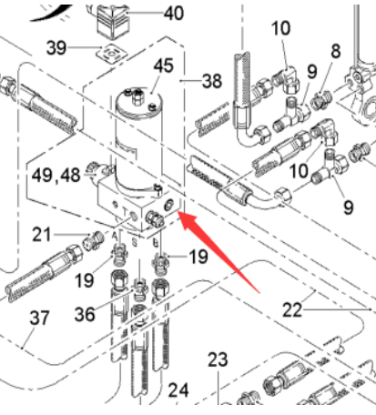 road milling machine terminal resistor part number 2082538