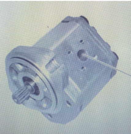  road milling machine hydraulic gear pump part number 92768