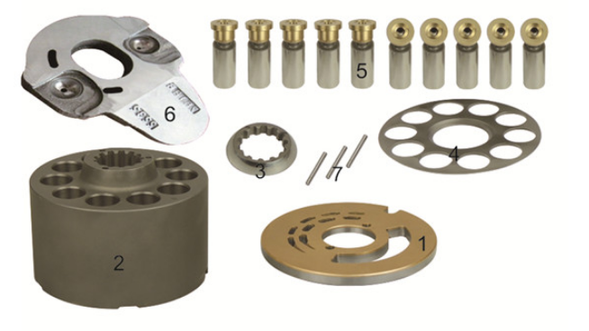 4415271 Excavator Spare Parts EX35U ​PVD-1B-32P ZX30-2 Main Parts Of Pump   4415271