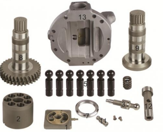 9101530 Excavator Spare Parts , EX120-2 EX100-2 Hydraulic Pump Repair Parts